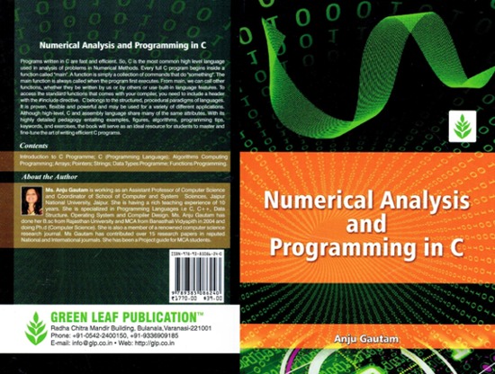 Numerical Analysis & Programming c